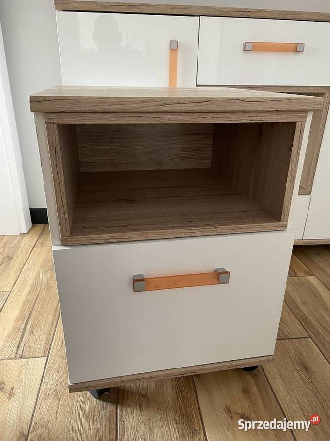 Komoda i Kontenerek Biała Super Inowrocław