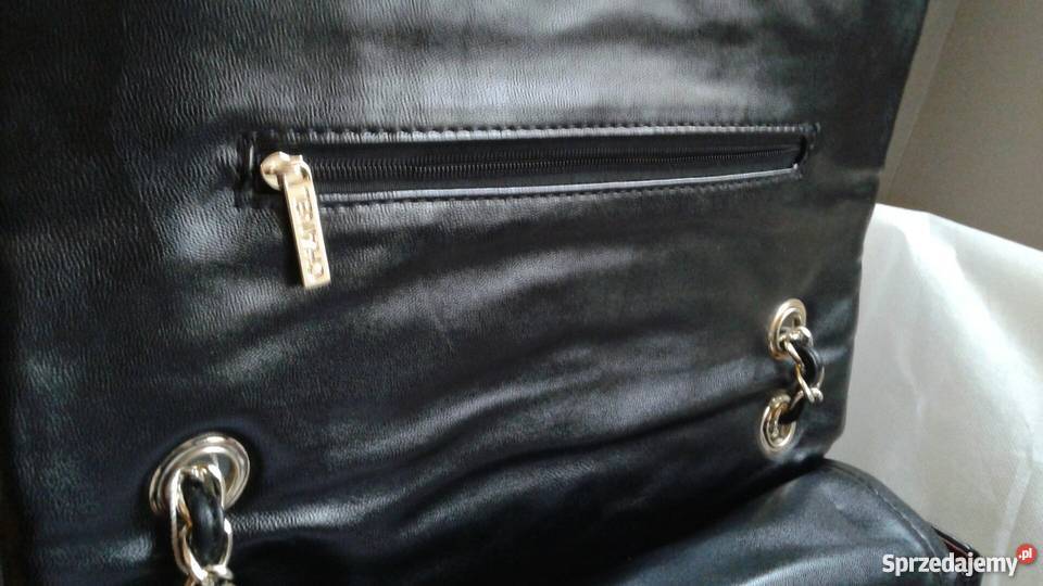 Torebka listonoszka chanelka CHANEL czarna na Wrocław