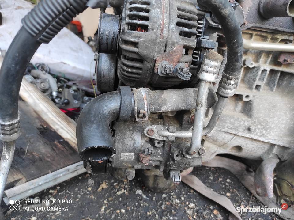 Alternator Pompa Klimy rozrusznik Toyota 20 Silniki i osprzęt Żabno