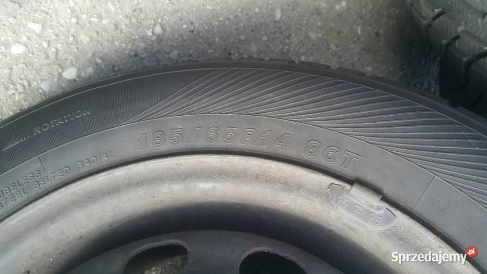 Koła Opony Zimowe 18565R14 Felgi Ford 4x98 Zielona Góra sprzedam