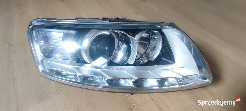 AUDI A6 C6 LAMPA PRAWA REFLEKTOR BIKSENON LED