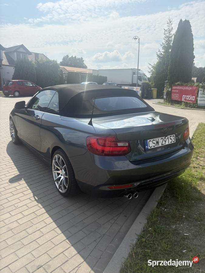 BMW 2 cabrio automat 20 benzyna 245 Dolna Grupa