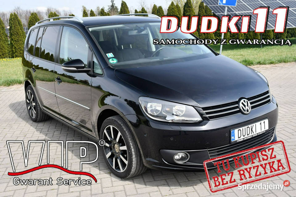 Volkswagen Touran 14Turbo DUDKI11 ALuKlimatr 2 140KM Volkswagen Kutno