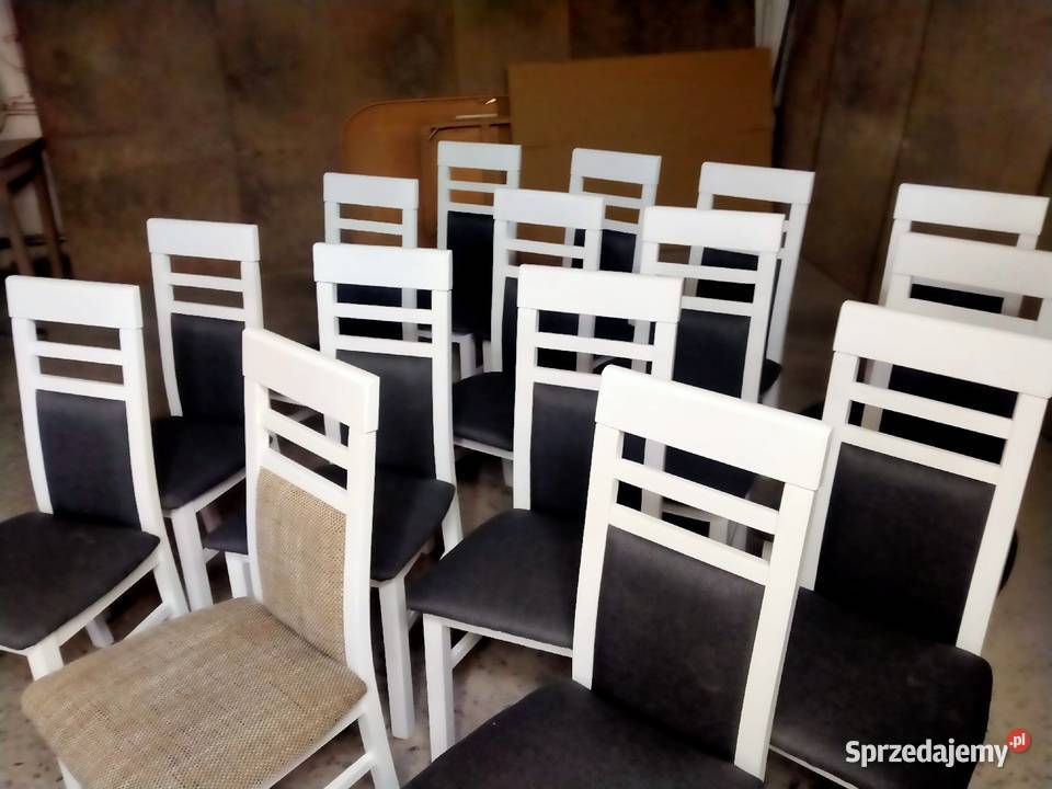 Nowoczesne krzesła bukowe nowe Sławno