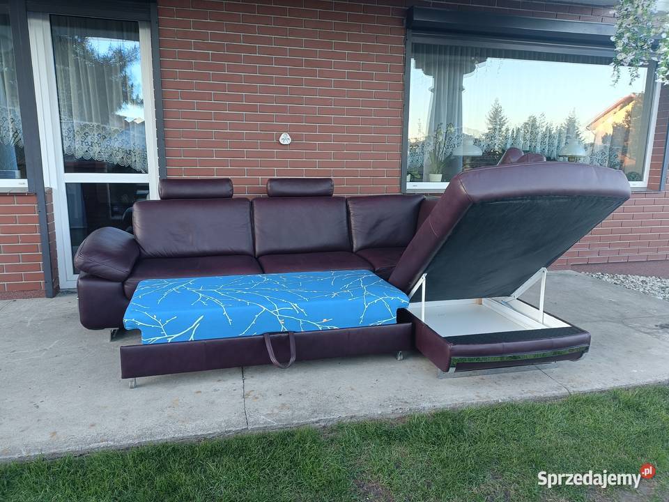 Sprzedam narożnik ze skóry Konin