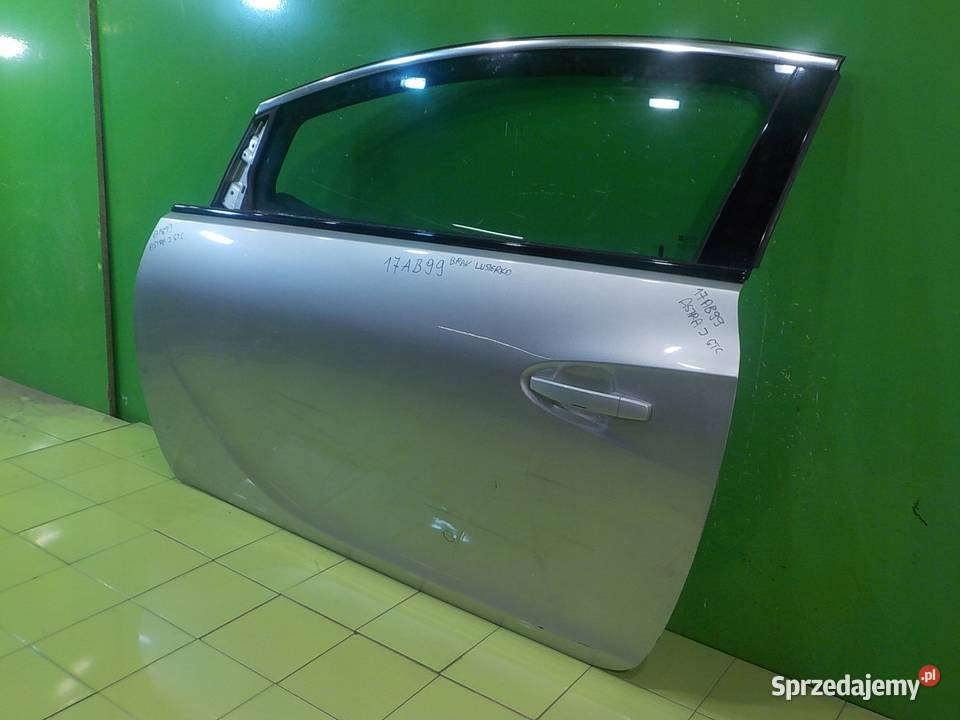 OPEL ASTRA J GTC 14T 16r 3D drzwi lewe przod mazowieckie Suków