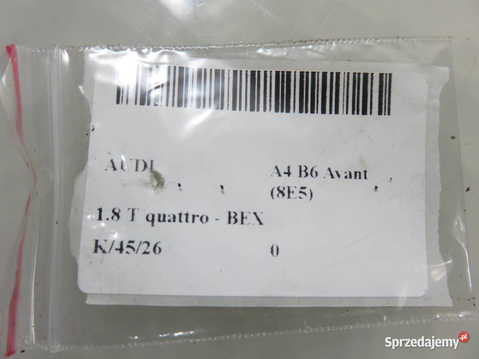 PIASTA TYLNA LEWA AUDI A4 B6 18 T quattro osobowe małopolskie sprzedam