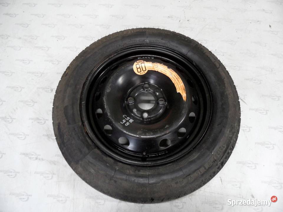 FIAT 500 BRAVO II koło dojazdowe 1259015 96M
