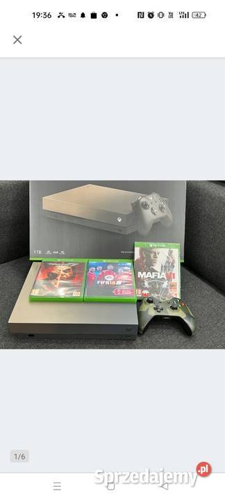Konsola xbox one x 1 T Sulechów sprzedam
