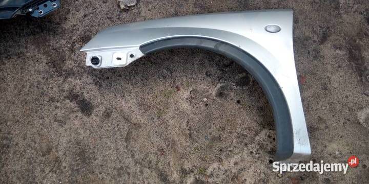 Błotnik przedni lewy OPEL CORSA c srebrny bez wielkopolskie Margonin