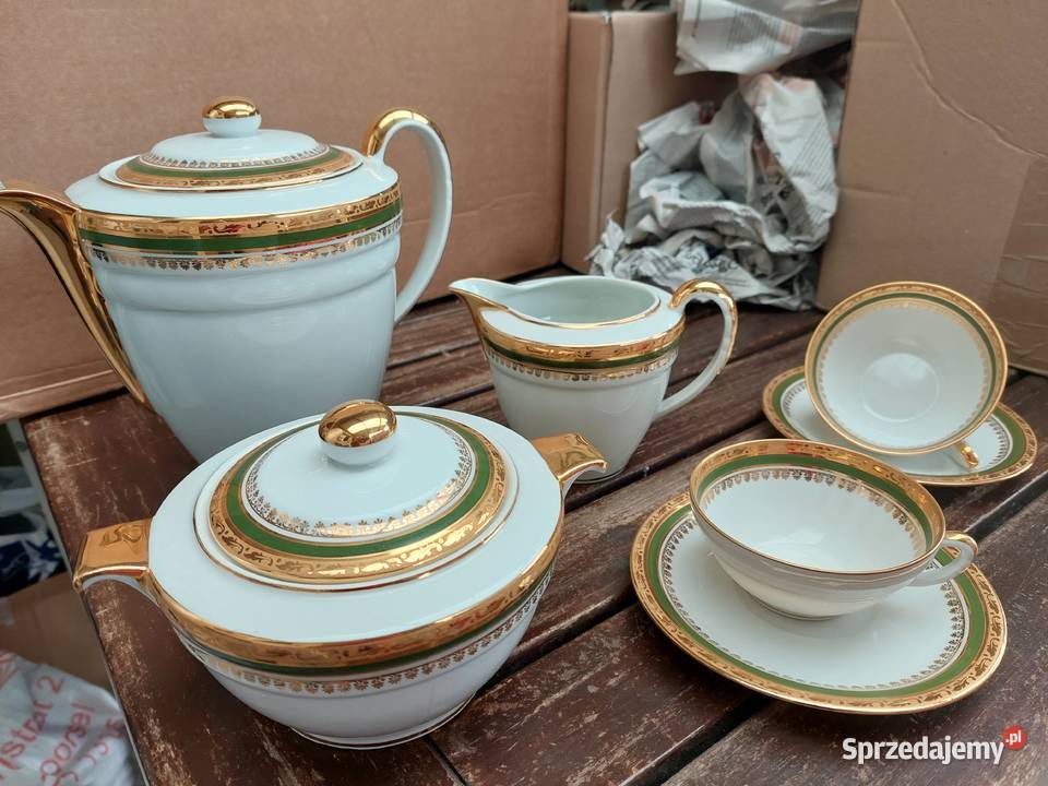 Zestaw porcelanowy do kawy Białostoczek