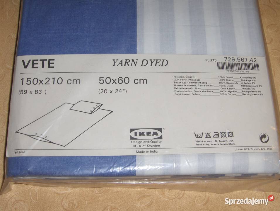 Komplet pościeli IKEA Bawełna NOWY Łódź