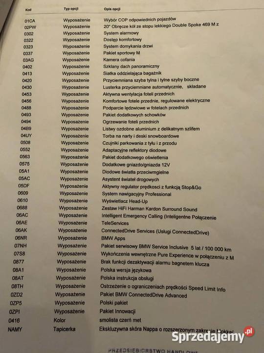 BMW X5 XDrive40d bogata wersja panorama Head up