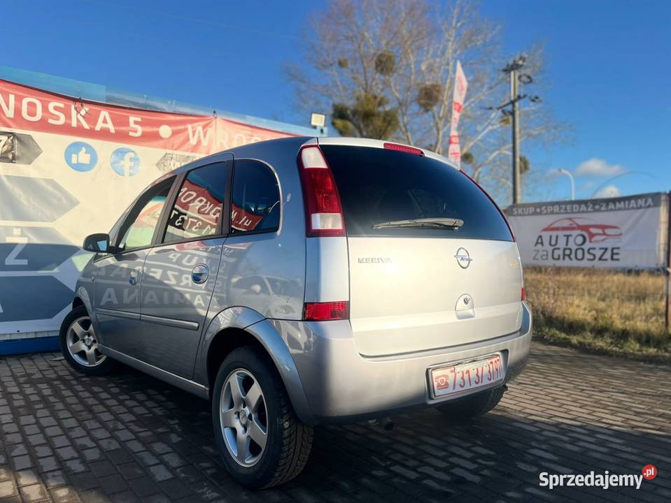 Opel Meriva 16 Benzyna Tempomat Klima Zadbany Wrocław