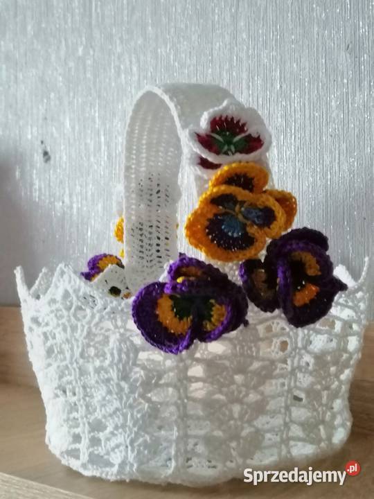 Koszyczek świąteczny wielkanocny Ozdoby Katowice