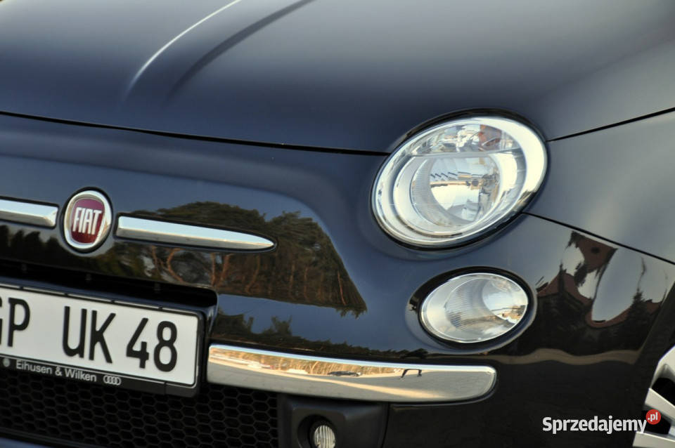 Fiat 500 12i69PanoramaKlimatronikWelurChromI czujnik zmierzchu 500 Ostrów Mazowiecka