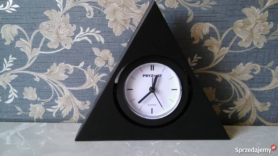 zegarek czarny stojący okazja nowy pryzmat na Gdańsk