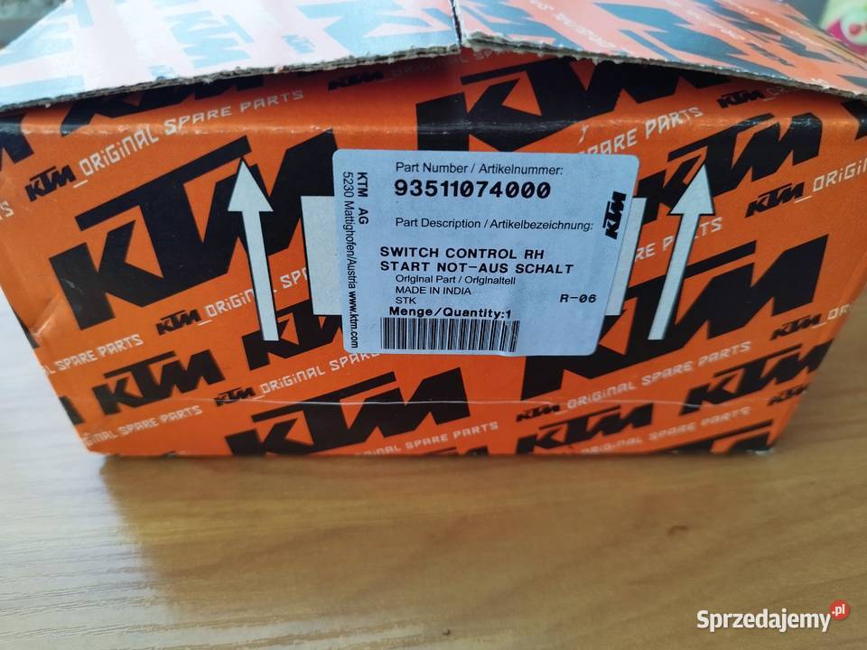 Rolgaz starter manetka gazu KTM 93511074000 Przełączniki opolskie Opole