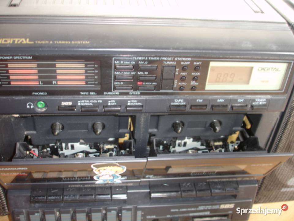 Radiomagnetofon SAMSUNG W700S Radioodtwarzacze lubuskie Zielona Góra