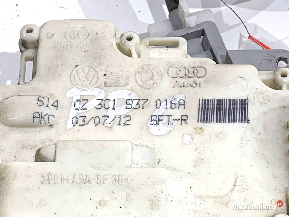 ZAMEK DRZWI PRAWY PRZÓD VW PASSAT B7 Kombi