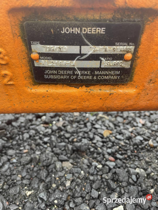 John Deere 6125R 6130R oś przednia 735303 Jastrzębniki