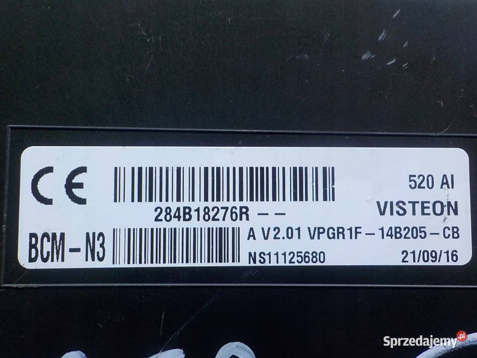 MERCEDES CITAN 15 CDI 16r VAN LONG modul Wyposażenie elektryczne Suków sprzedam