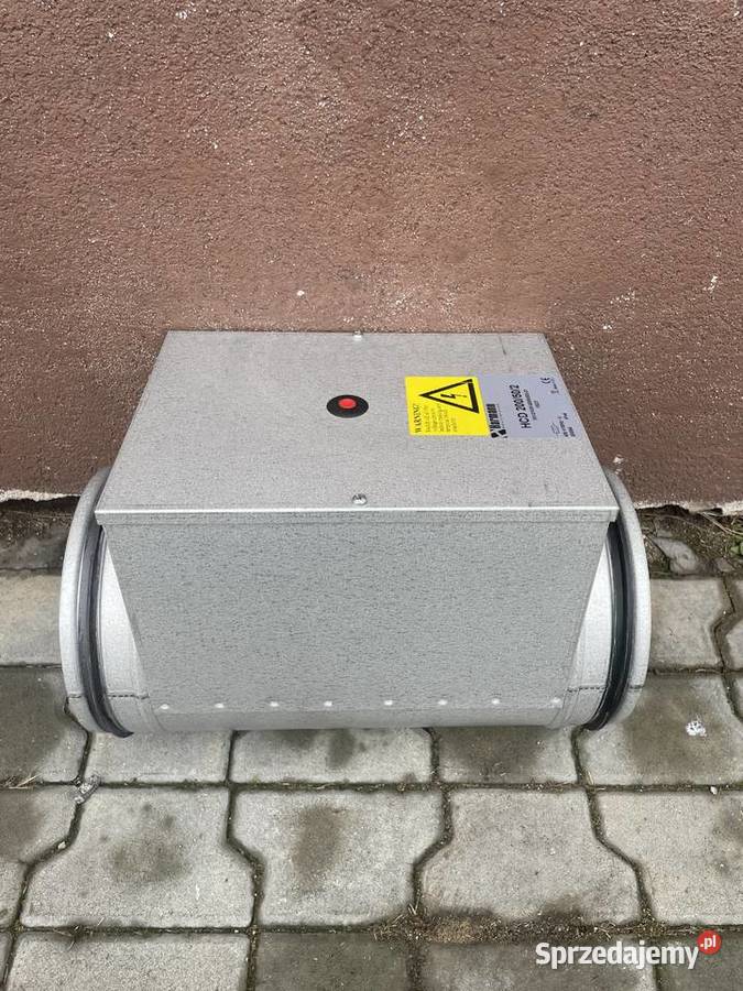 Elektryczna Nagrzewnica kanałowa 200 horman 5 KW Ostrowiec Świętokrzyski