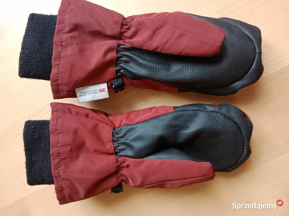 Rękawice nieprzemakalne watowane z jednym palcem