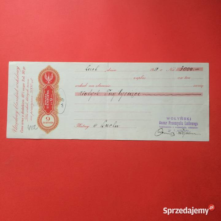 1969 Weksel Wystawiony W Łucku Szczecin
