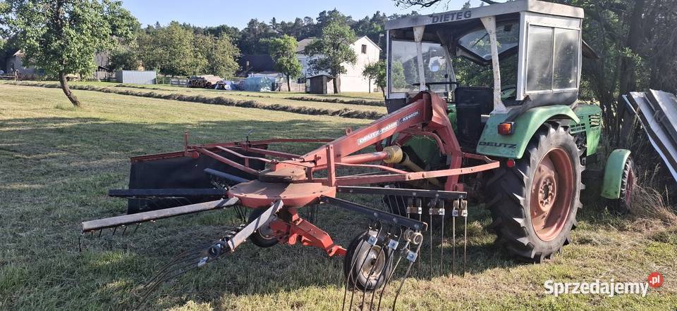 DeutzFahr ks85dn zgrabiarka przewracarka Zgrabiarki i przetrząsacze Walidrogi