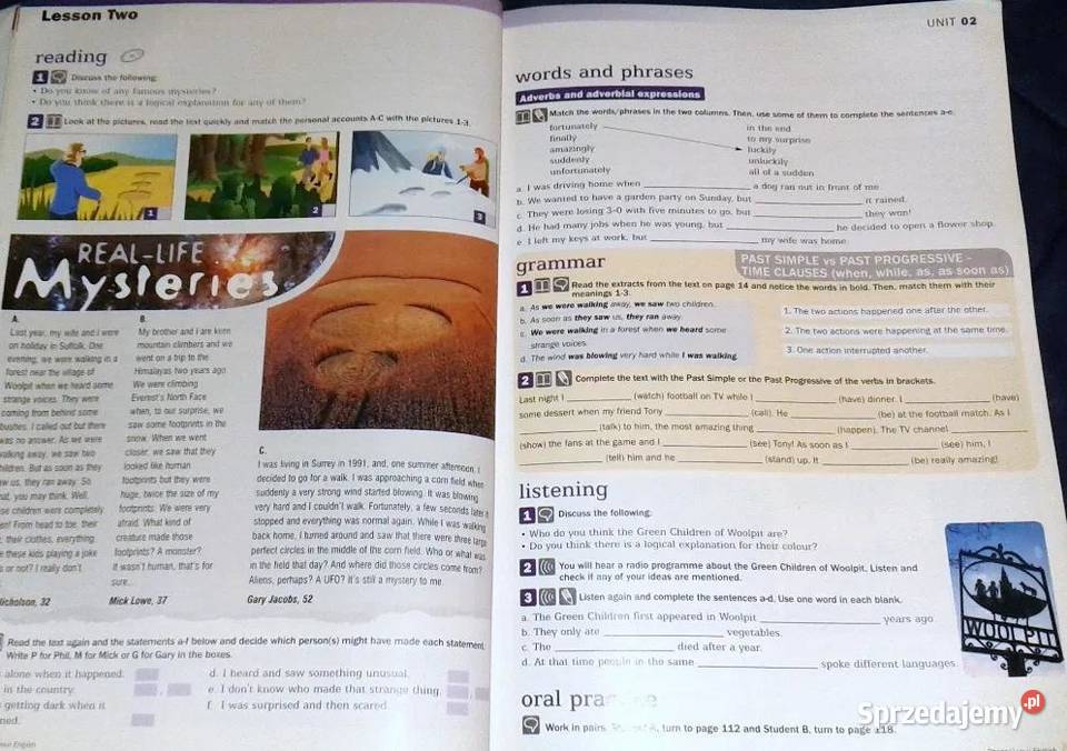 Channel your English Pre Intermediate Podręcznik Rok wydania 2003 sprzedam