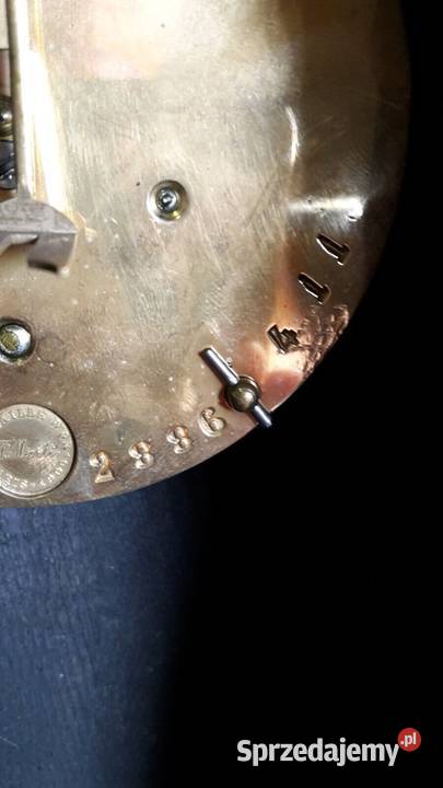 Zegar Francuski Antyczny Kominkowy ok 1885 z Poznań