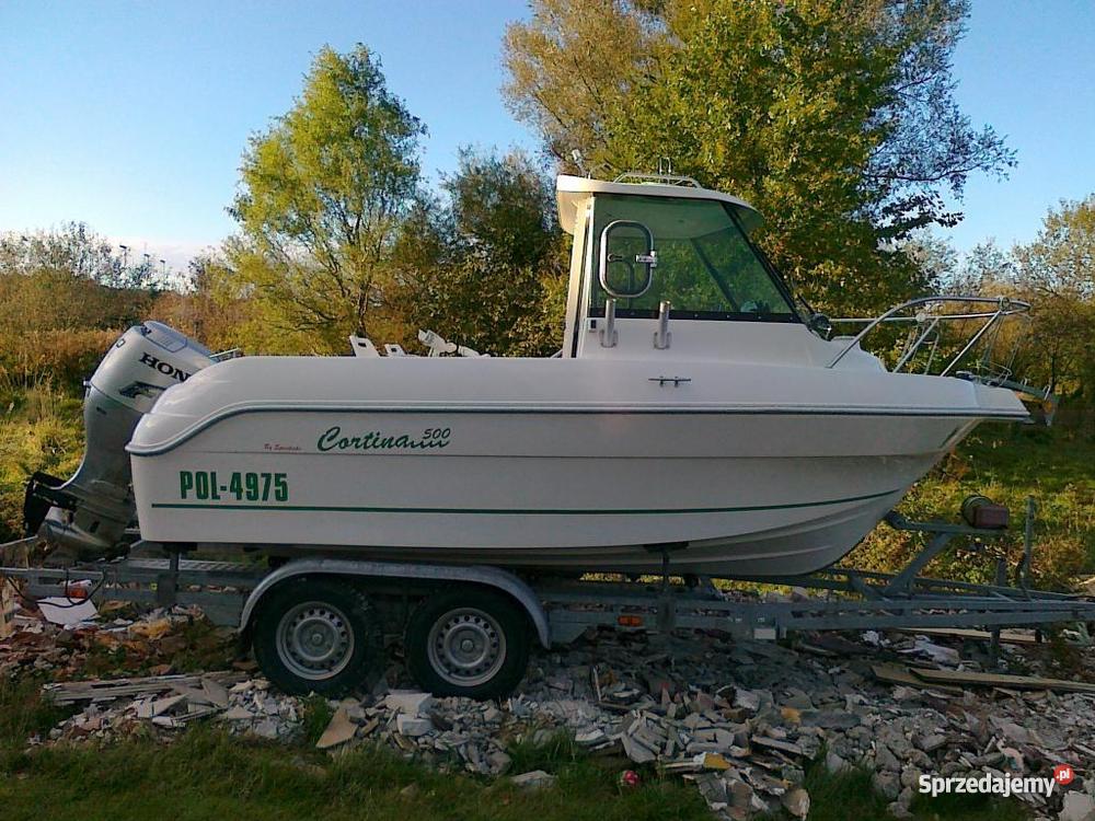 Cortina 500 Pilothouse Honda 90 wózek Darłowo sprzedam