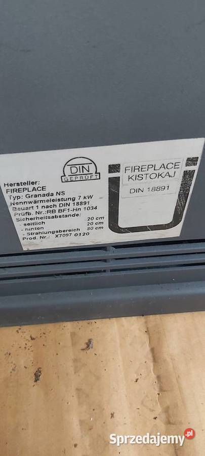 KOMINEK WOLNOSTOJĄCY STALOWY KOZA