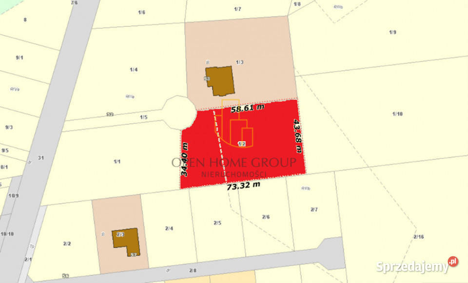 Szukalice Żórawina działka budowlana 3000 m2 Sprzedaż sprzedam