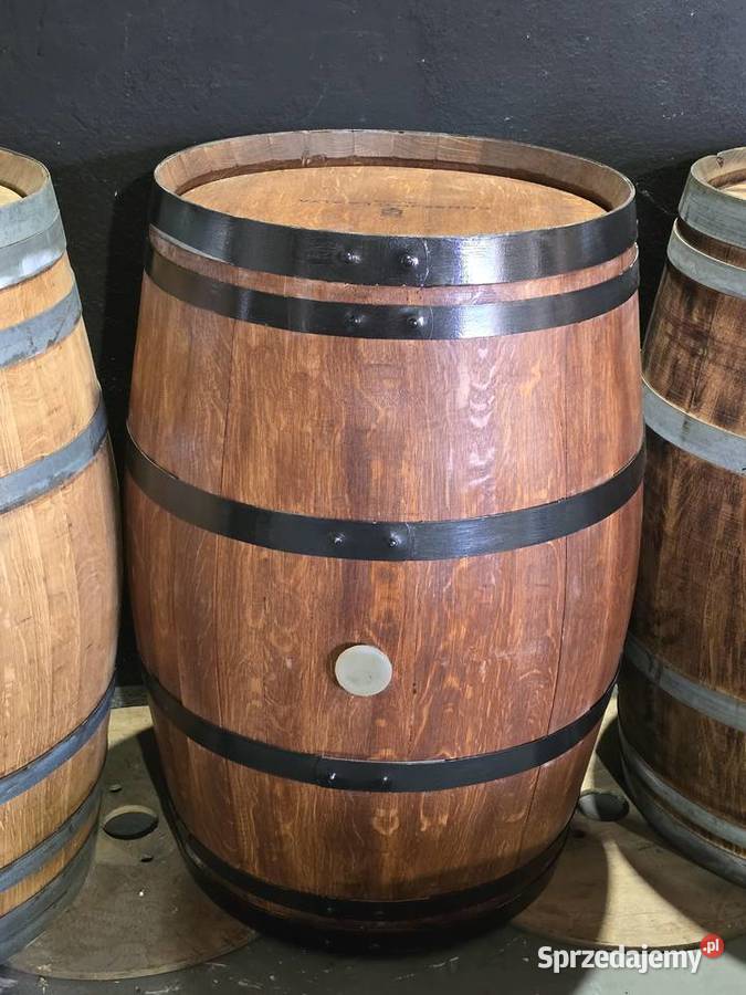 Beczka dębowa dekoracja szczelna winie BECZKI Tczew