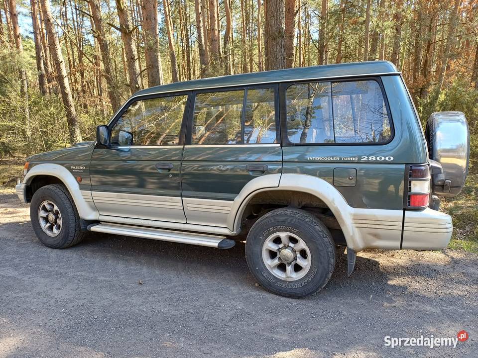 Mitshubishi Pajero 28 diesel klima nieuszkodzony Warszawa