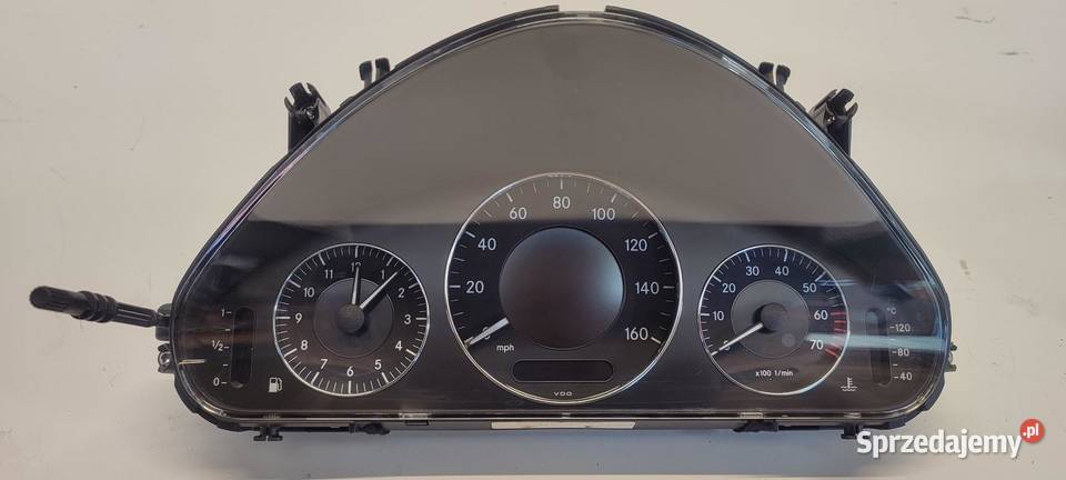 MERCEDES W211 LICZNIK ZEGARY MPH ANGLIK