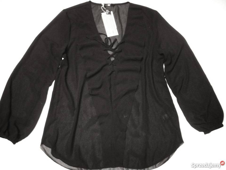 HM Koszula Sznurowana Falbanka NOWA 40 L