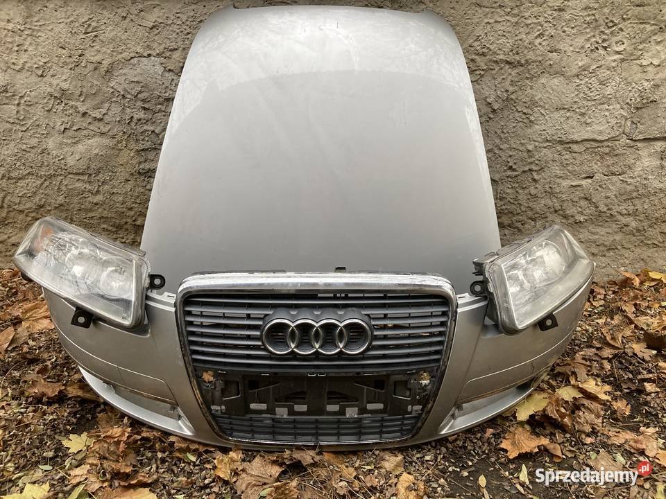 Maska zderzak lampy Audi a6 4f Rok produkcji 2007 wielkopolskie Wolsztyn