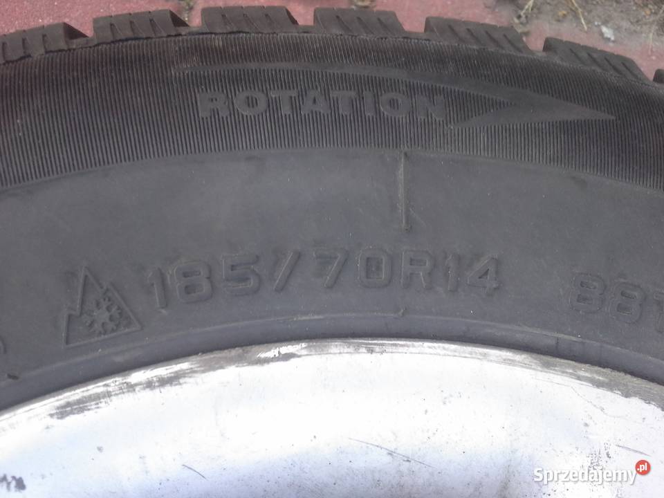 Koła 5x100 14 subaru opony zimowe