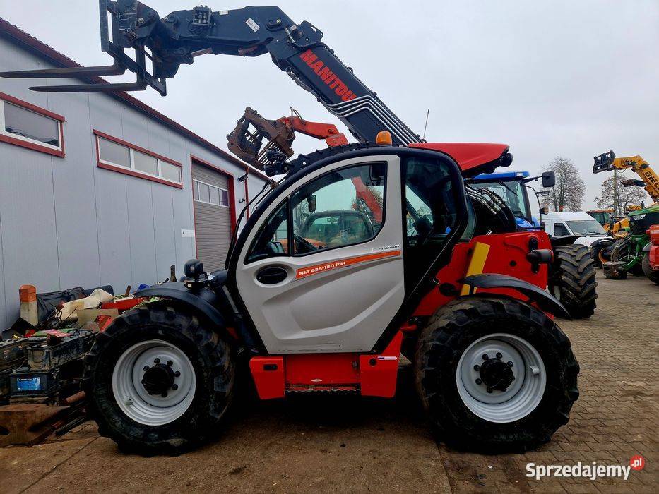 Manitou MLT 635130 PowerShift 2019r 4300mth podlaskie Dobrzyniewo Duże