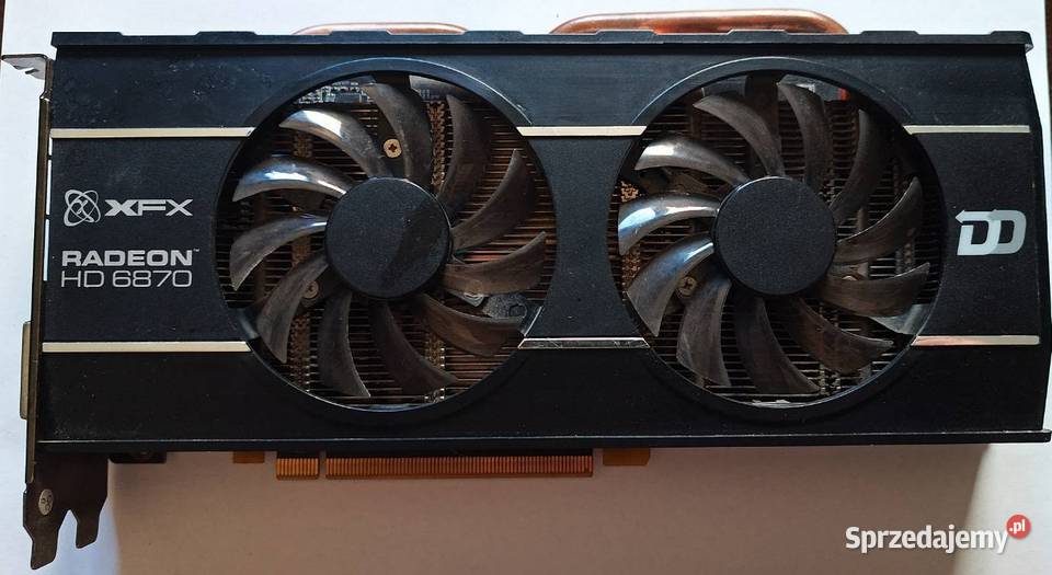 Karta graficzna XFX Radeon 6870 Dual Heatpipe świętokrzyskie Starachowice