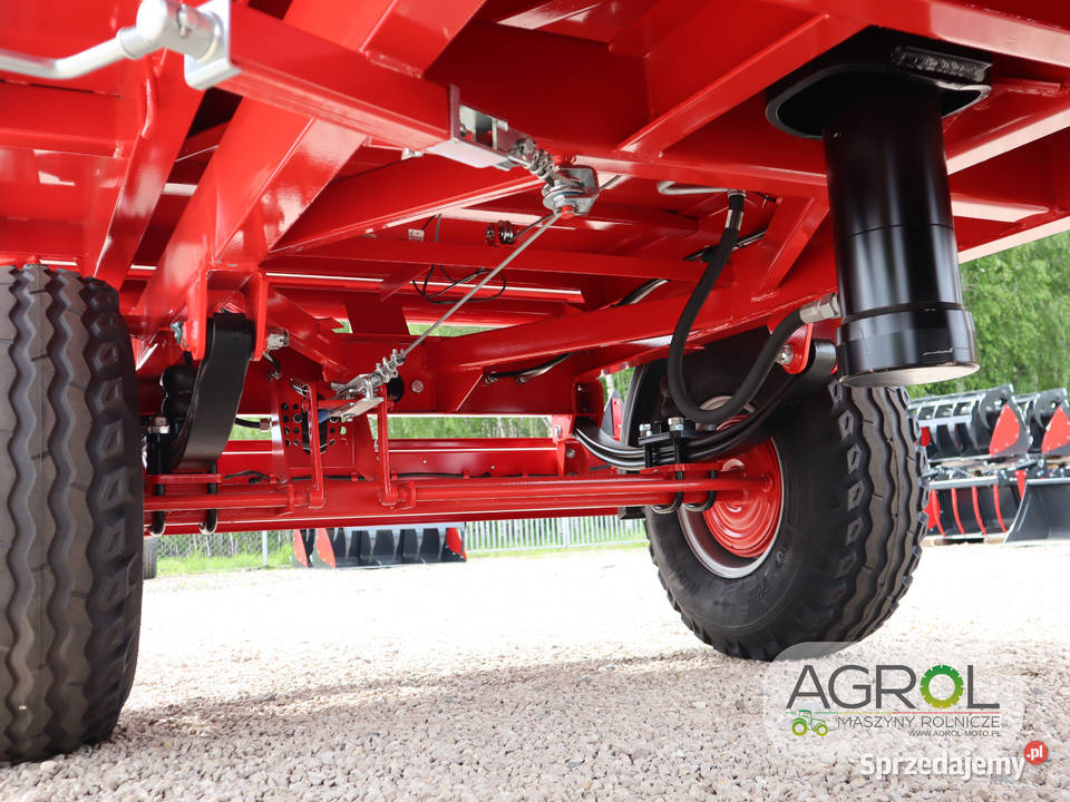 Przyczepa dwuosiowa PRONAR T6532 6 TON KREDYT Maszyny rolnicze Pasłęk