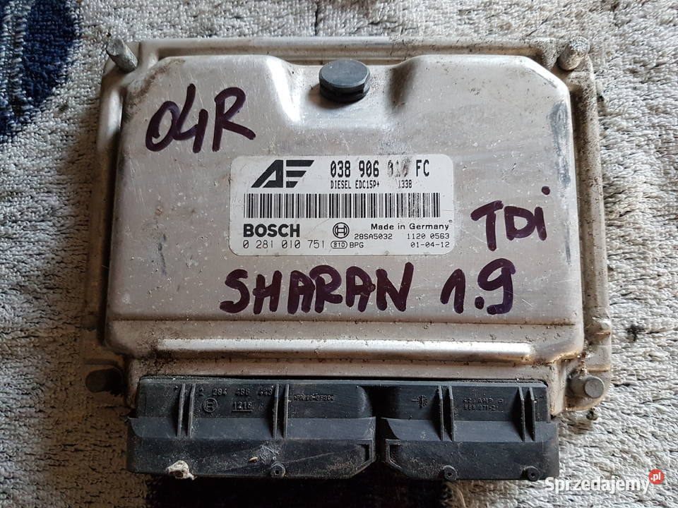 VW SHARAN MK1 LIFT 19 TDI 130 STEROWNIK SILNIKA Turek sprzedam
