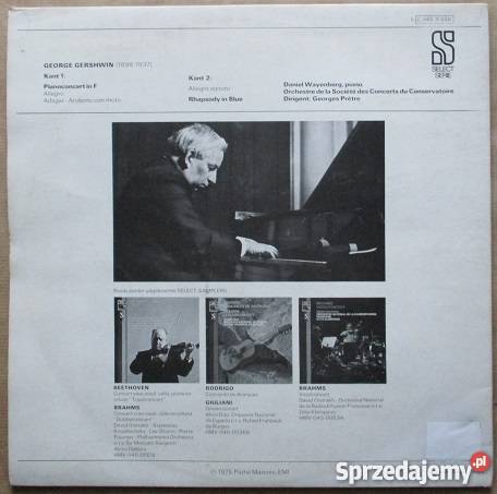 Daniel Wayenberg Rhapsody In BlueGershwin1975 EX