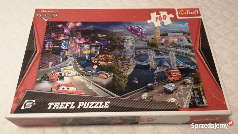 Auta 2 Cars 2 Kolaż 15216 Disney Trefl 160 Czeladź