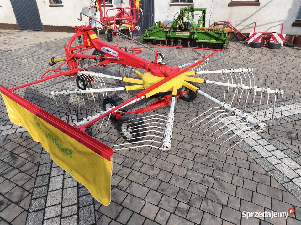 Zgrabiarka POTTINGER eurotop 380n tandem Rusko