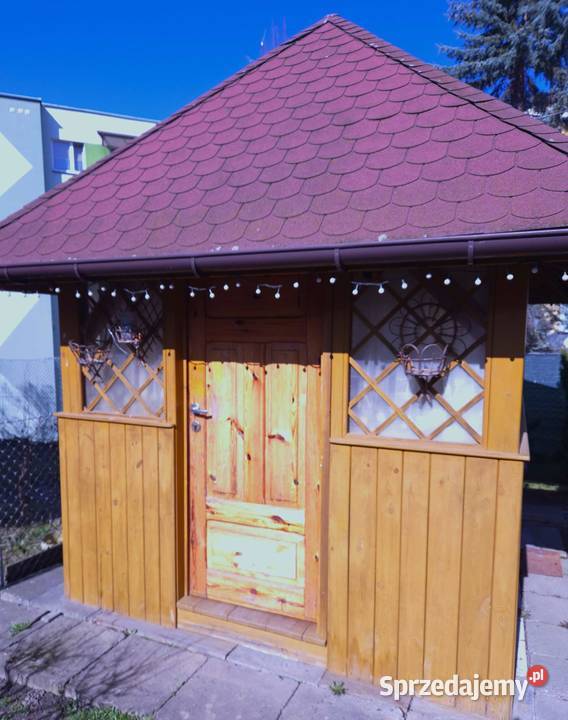 Super Sprzedam altankę ogrodową drewnianą 25m x Jarosław