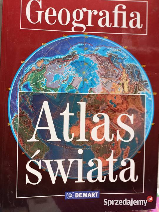 Atlas świata unikatowy egzemplarz antykwariat internetowy